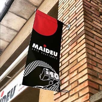 Banderola botiga lona de gran format